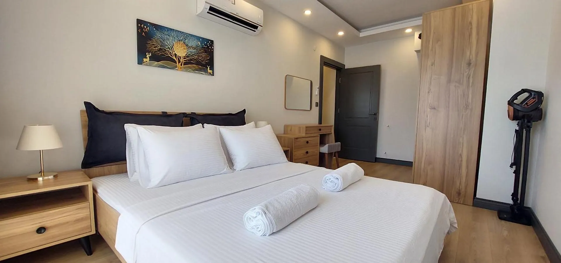 New Flat With Big Living Spaces 1 Near By Lara Beach Antalya Turkey